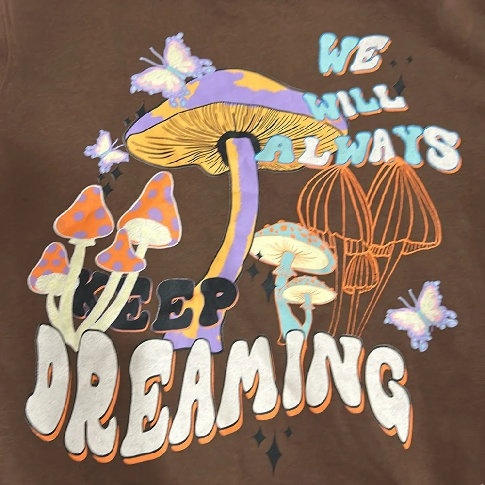 Brown Graphic Hoodie - Picture 2 of 3